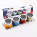 Kitchen Magnetic Spice Tins Spice Rack Set With Magnetic Jars, Magnetic Spice Tins For Stand and Wall Mount